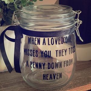 Custom loved one jar